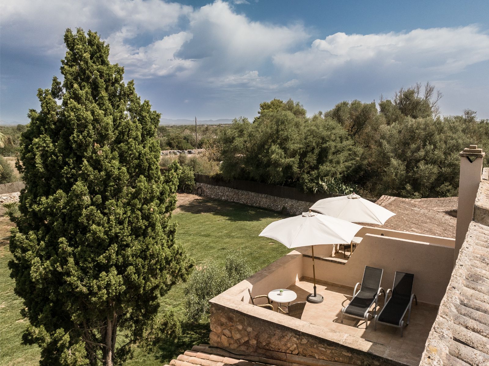 Finca Hotel Es Torrent · Habitación doble con terraza