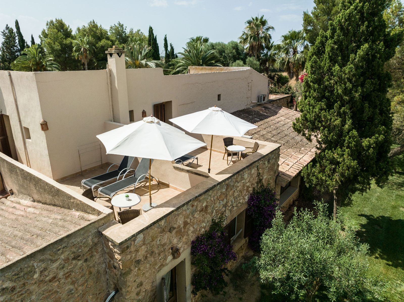 Finca Hotel Es Torrent · Habitación doble con terraza