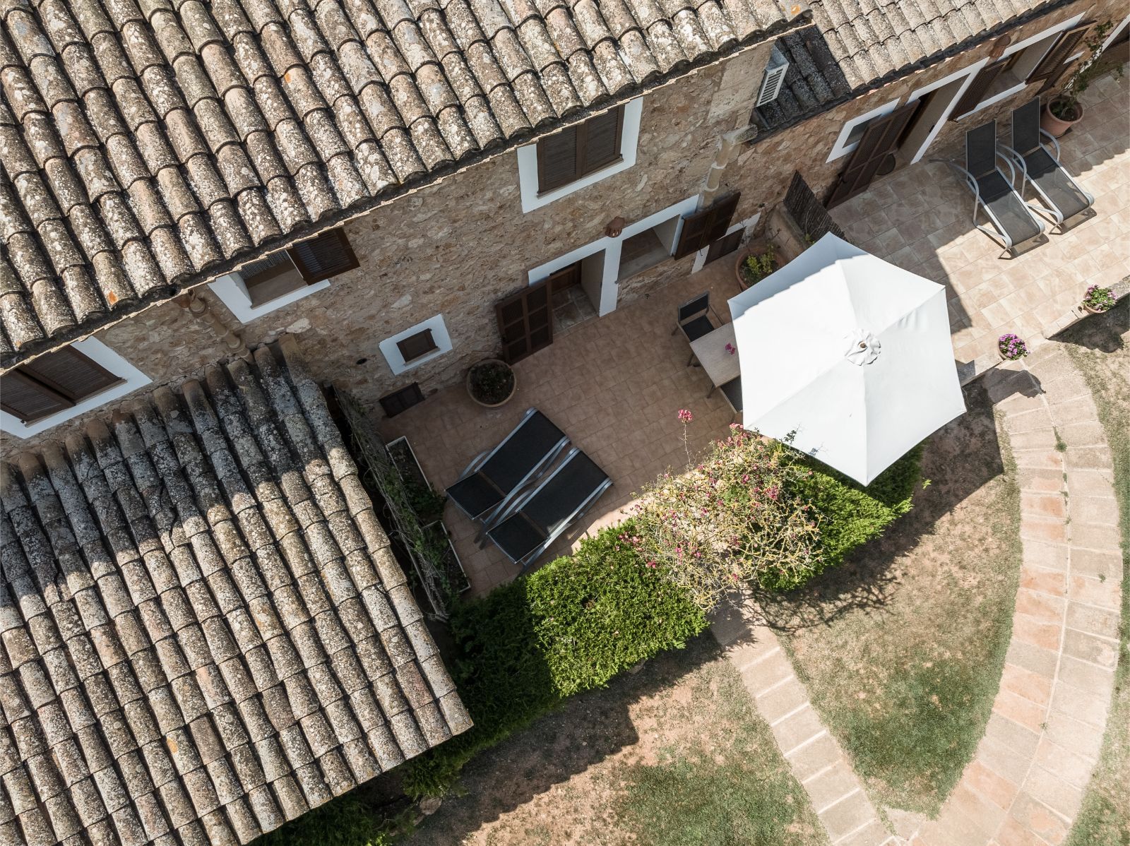 Finca Hotel Es Torrent · Habitación doble con terraza